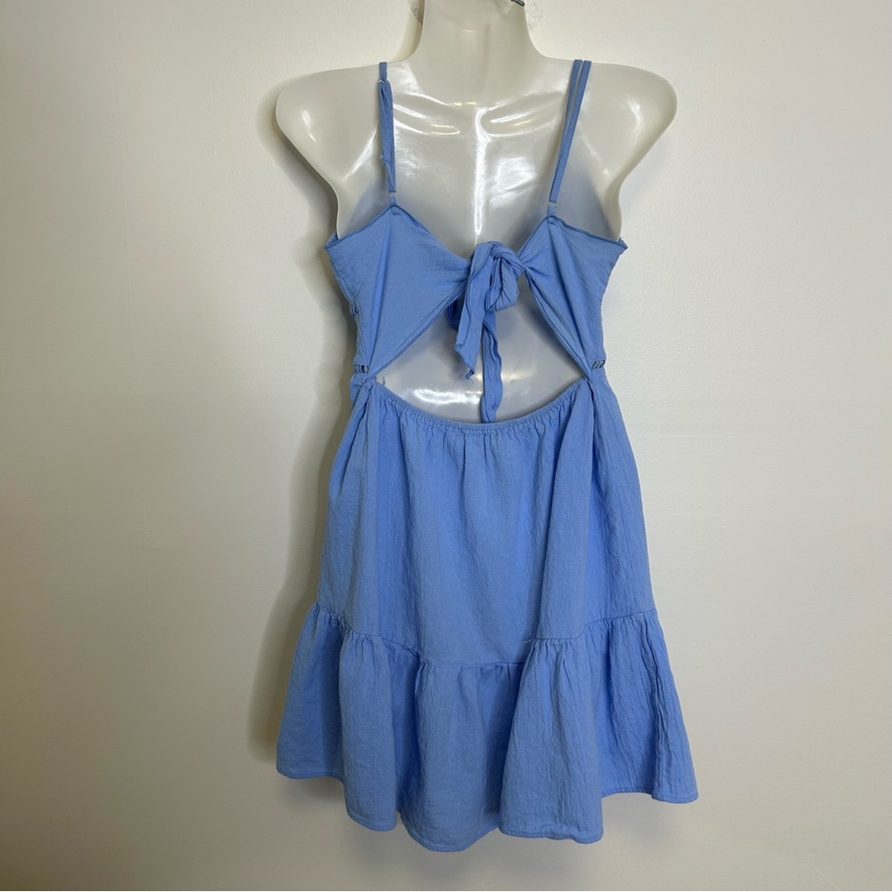 ◾️Cider Bowknot Babydoll Mini Dress - Picture 6 of 6